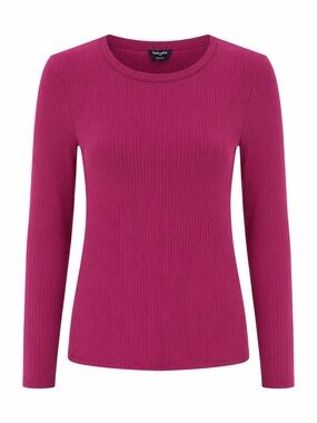 Splendid NWT fuchsia long sleeve top, large